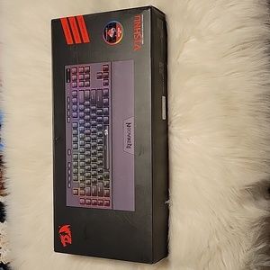 Red Dragon Light up wired and wireless mechanical keyboard